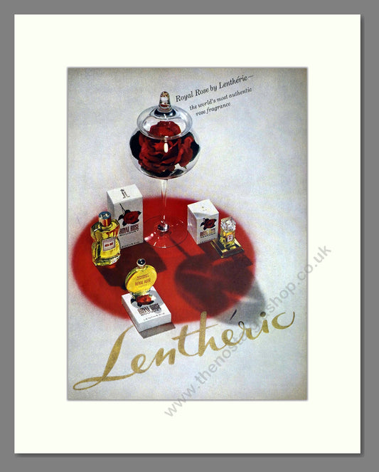 Lentheric - Royal Rose. Vintage Advert 1965 (ref AD66011)