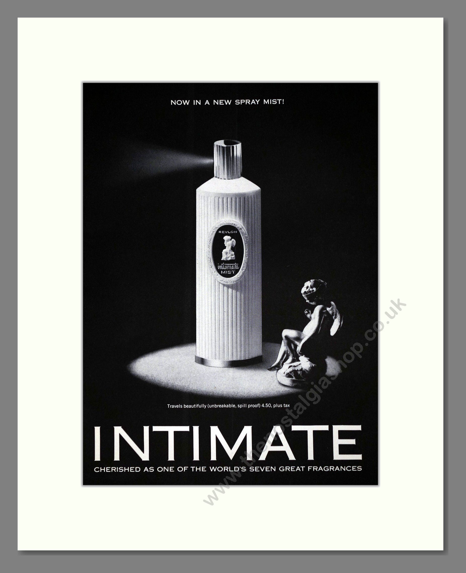 Revlon - Intimate. Vintage Advert 1963 (ref AD66053)