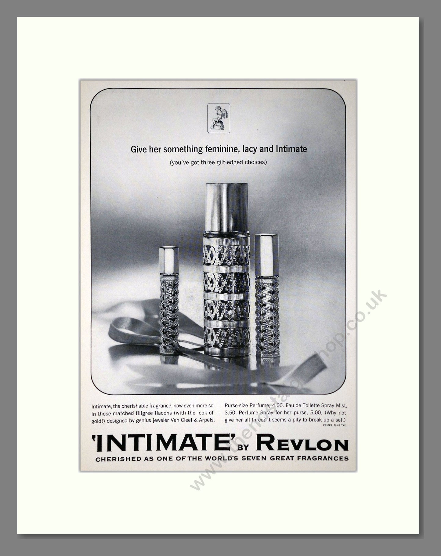 Revlon - Intimate. Vintage Advert 1965 (ref AD66055)