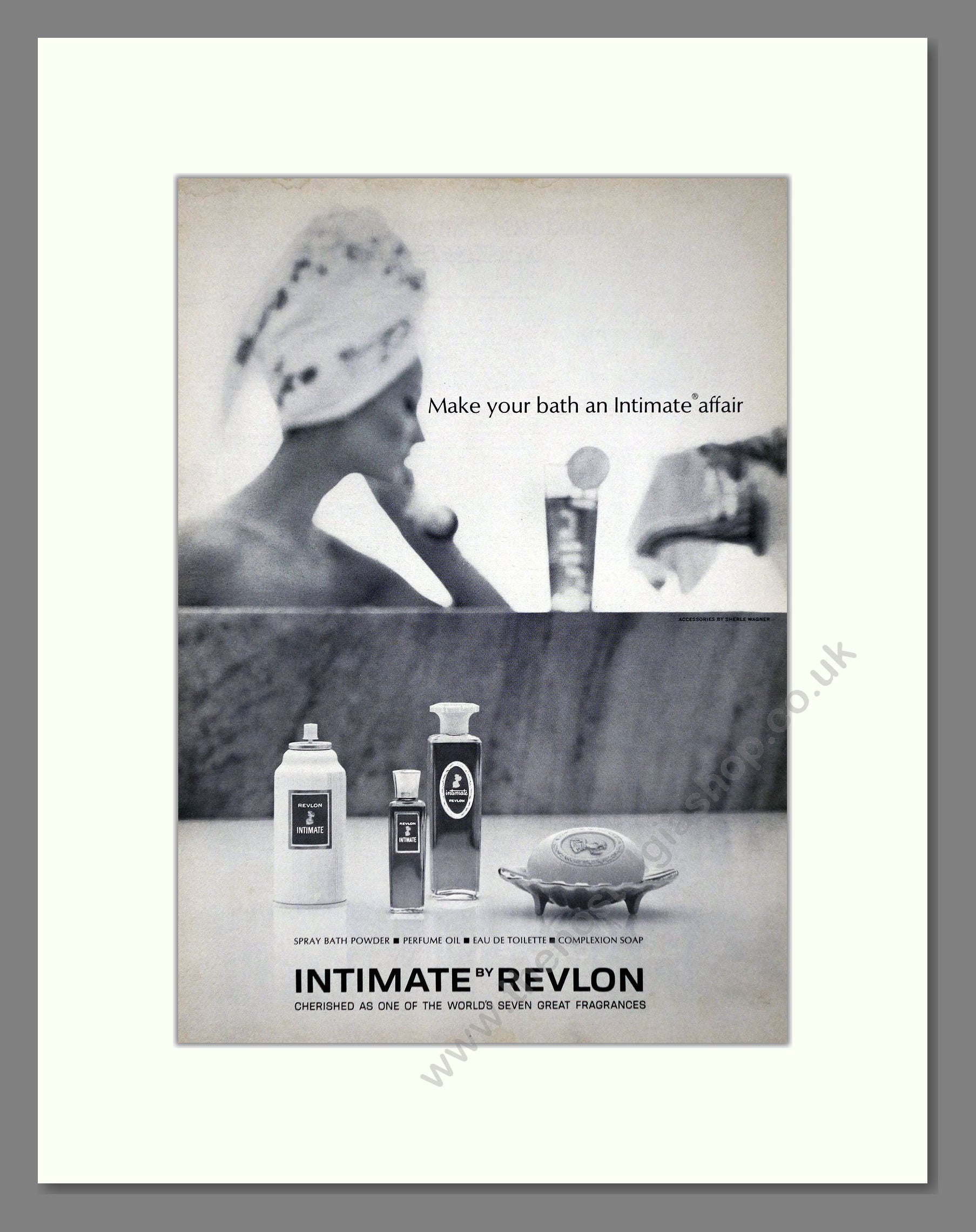 Revlon - Intimate. Vintage Advert 1964 (ref AD66057)