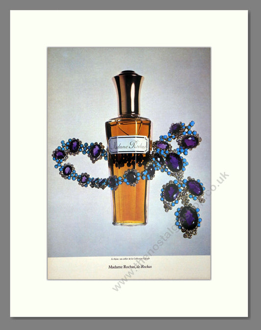 Rochas - Madame Rochas. Vintage Advert 1974 (ref AD66068)