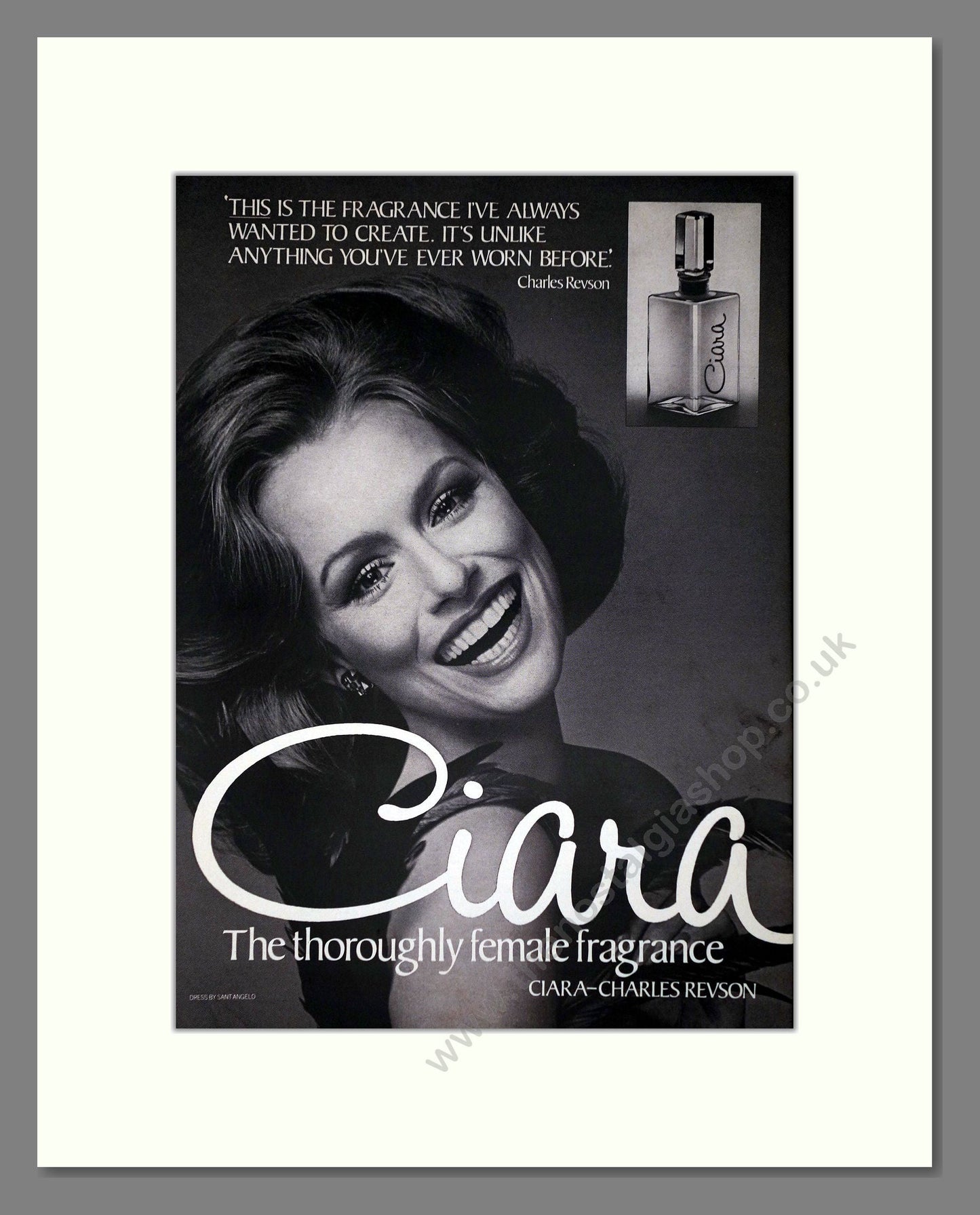 Charles Revson - Ciara. Vintage Advert 1973 (ref AD66075)