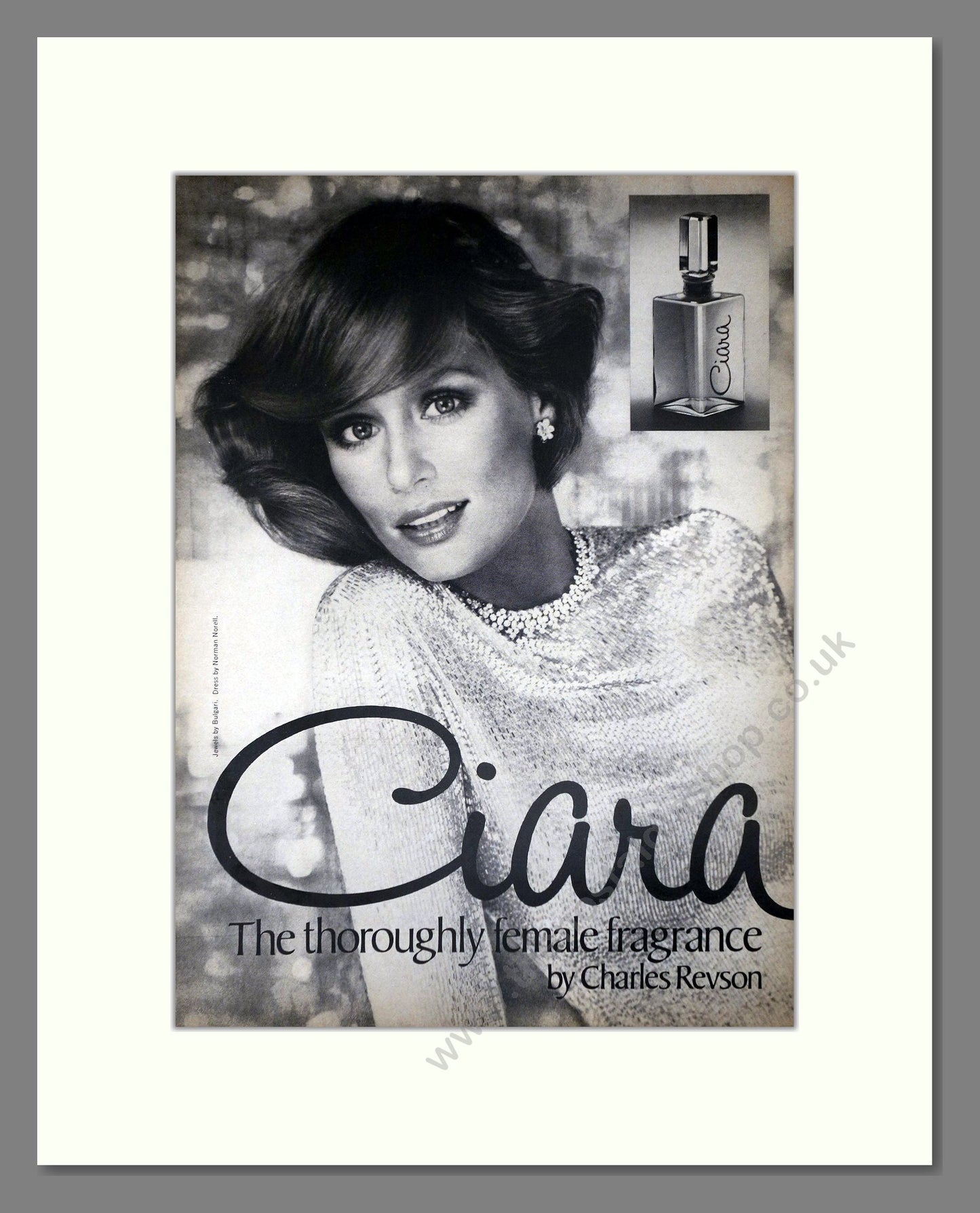 Charles Revson - Ciara. Vintage Advert 1974 (ref AD66076)