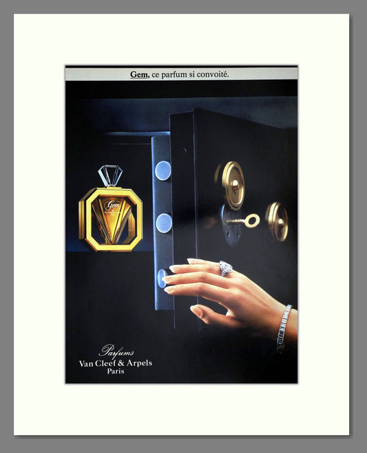 Van Cleef And Arpels - Gem. Vintage Advert 1987 (ref AD66084)