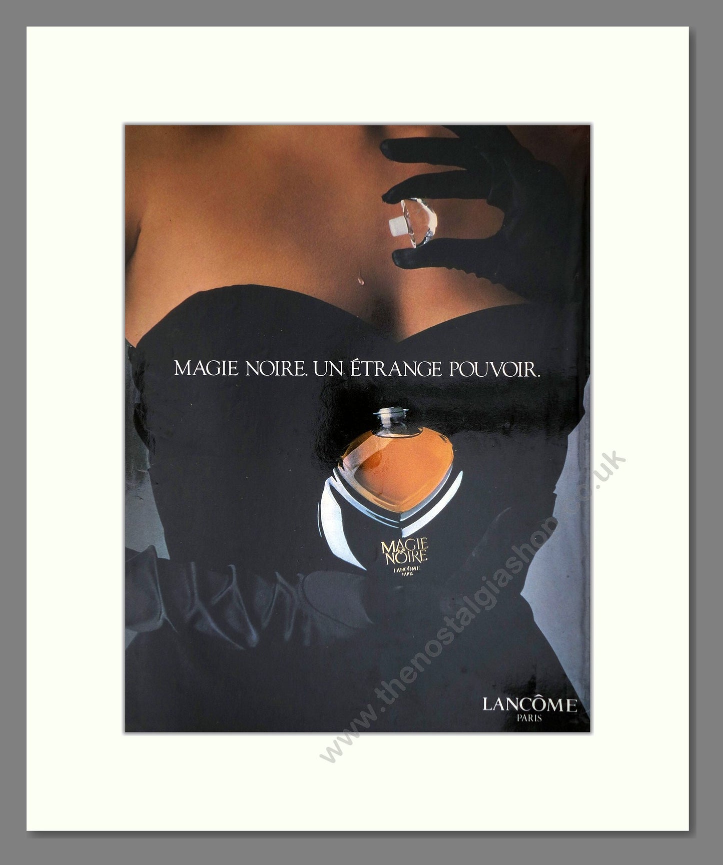 Lancome - Magie Noire. Vintage Advert 1988 (ref AD66092)