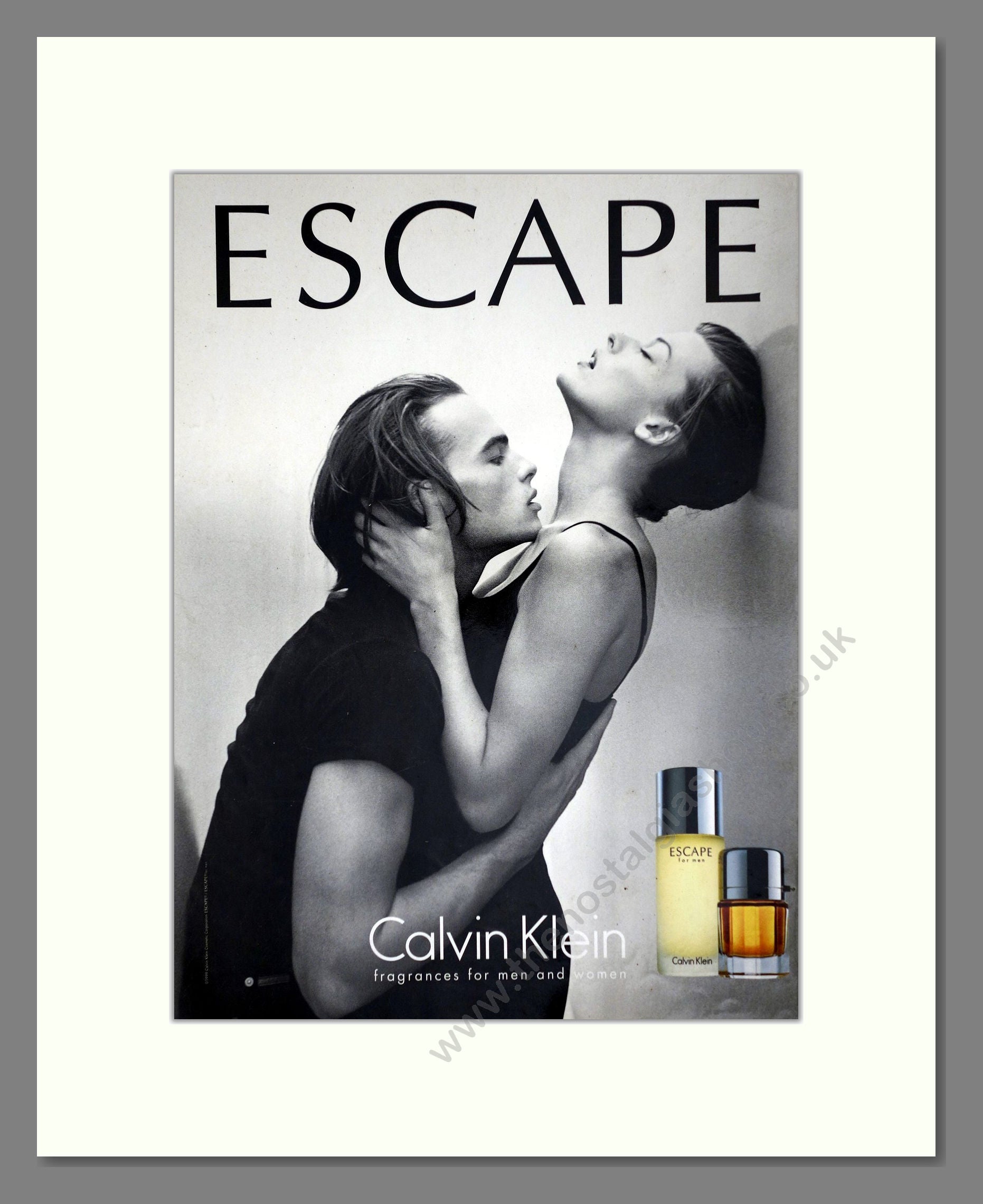 Calvin Klein - Escape. Vintage Advert 1999 (ref AD66099)