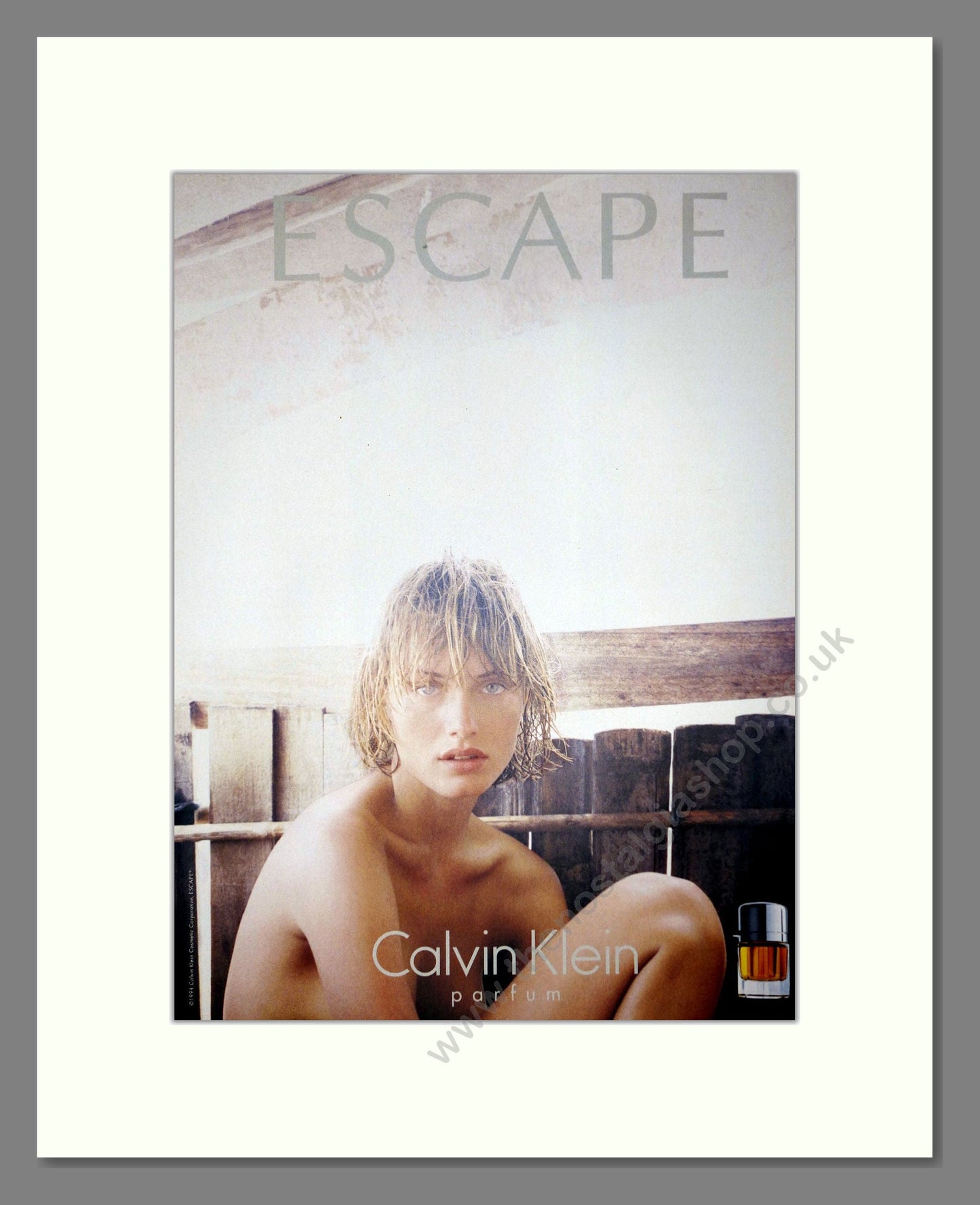 Calvin Klein - Escape. Vintage Advert 1995 (ref AD66100)