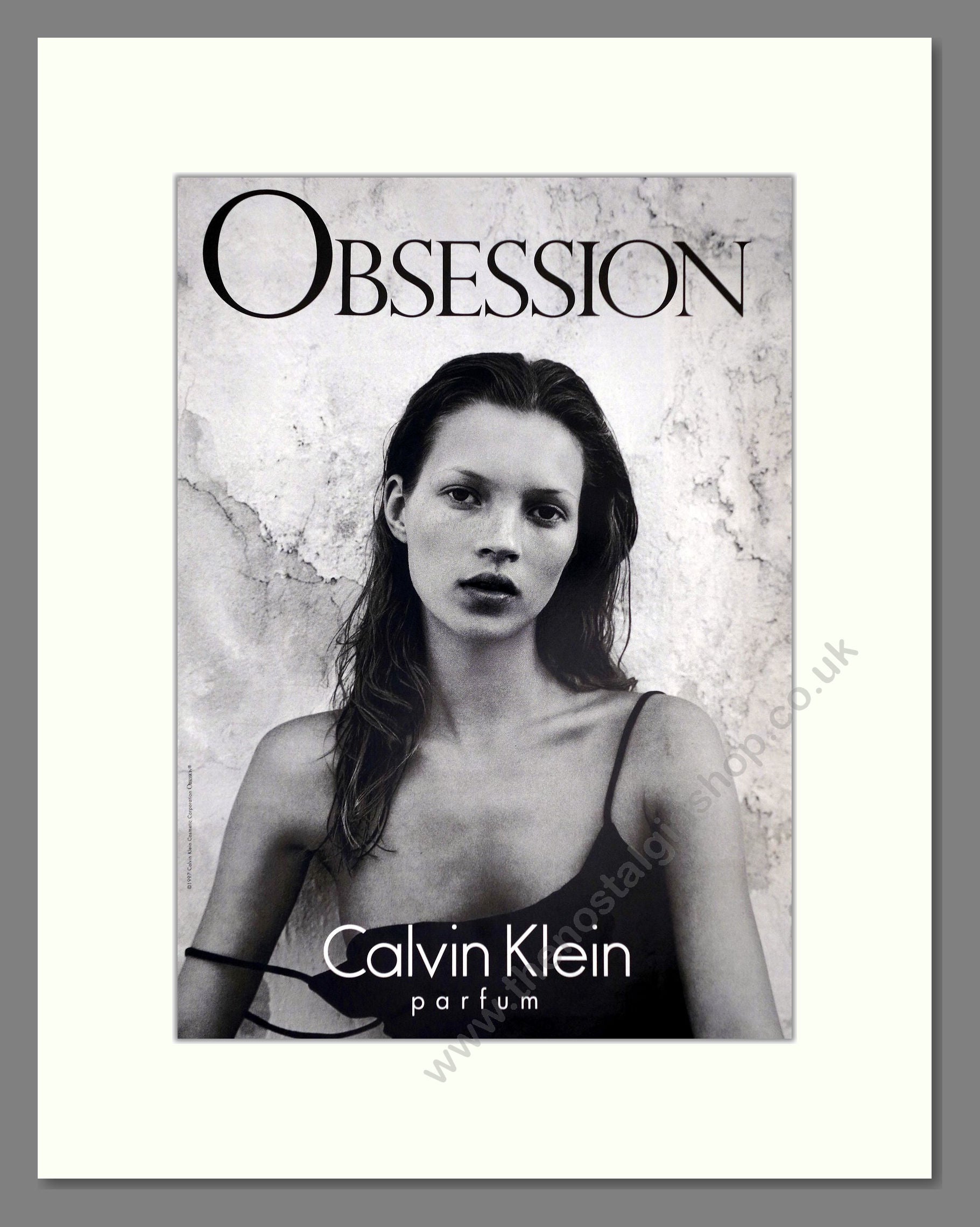 Calvin Klein - Obsession. Vintage Advert 1999 (ref AD66102)