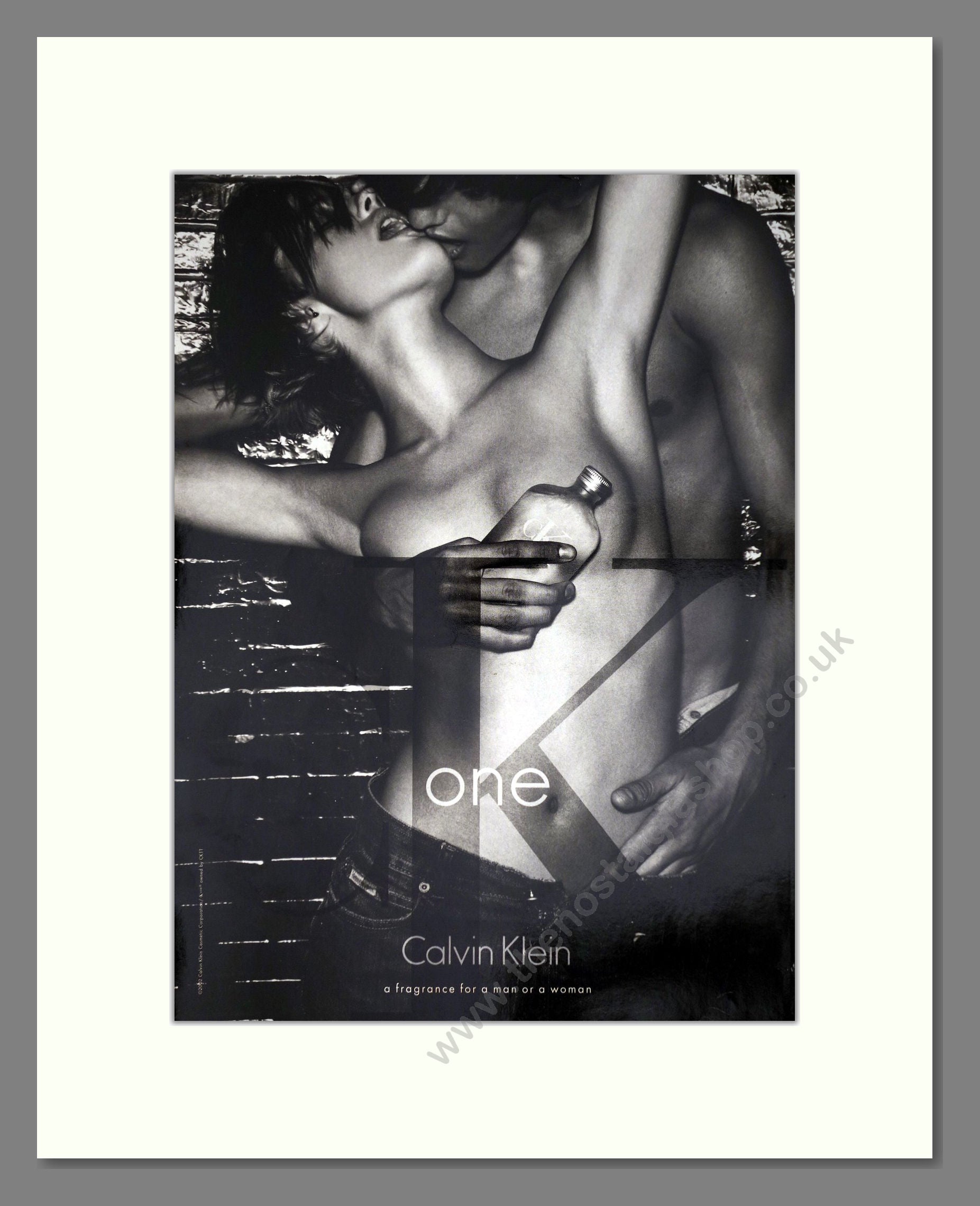 Calvin Klein - CK One. Vintage Advert 2002 (ref AD66106)