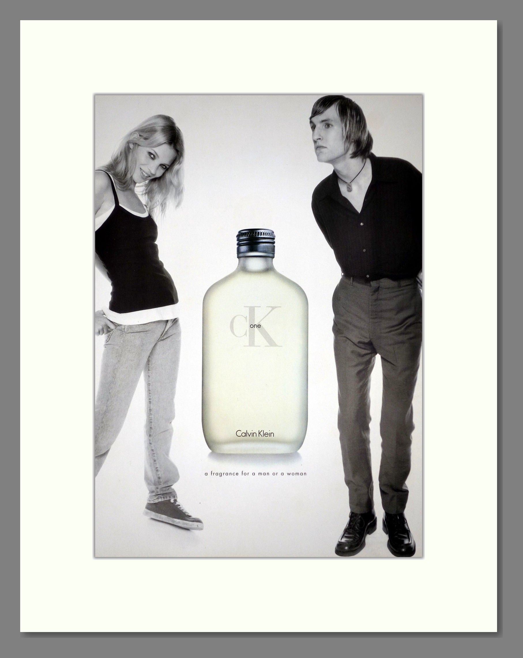 Calvin Klein - CK One. Vintage Advert 1996 (ref AD66107)