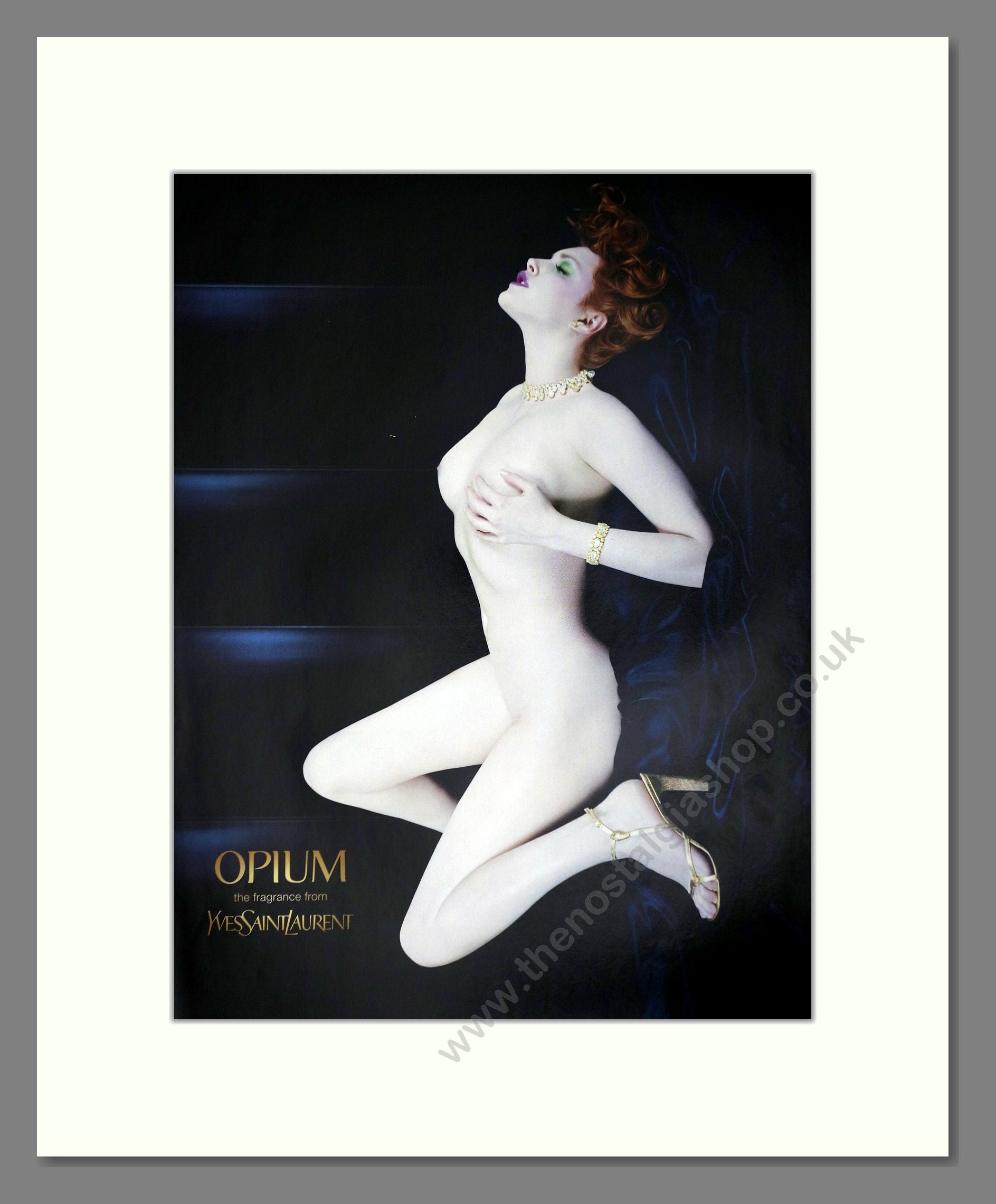 Yves Saint Laurent - Opium. Vintage Advert 2000 (ref AD66131)