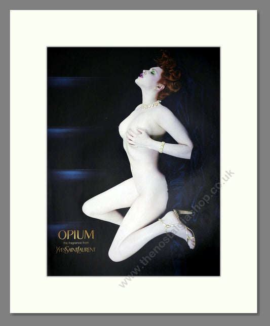 Yves Saint Laurent - Opium. Vintage Advert 2000 (ref AD66131)