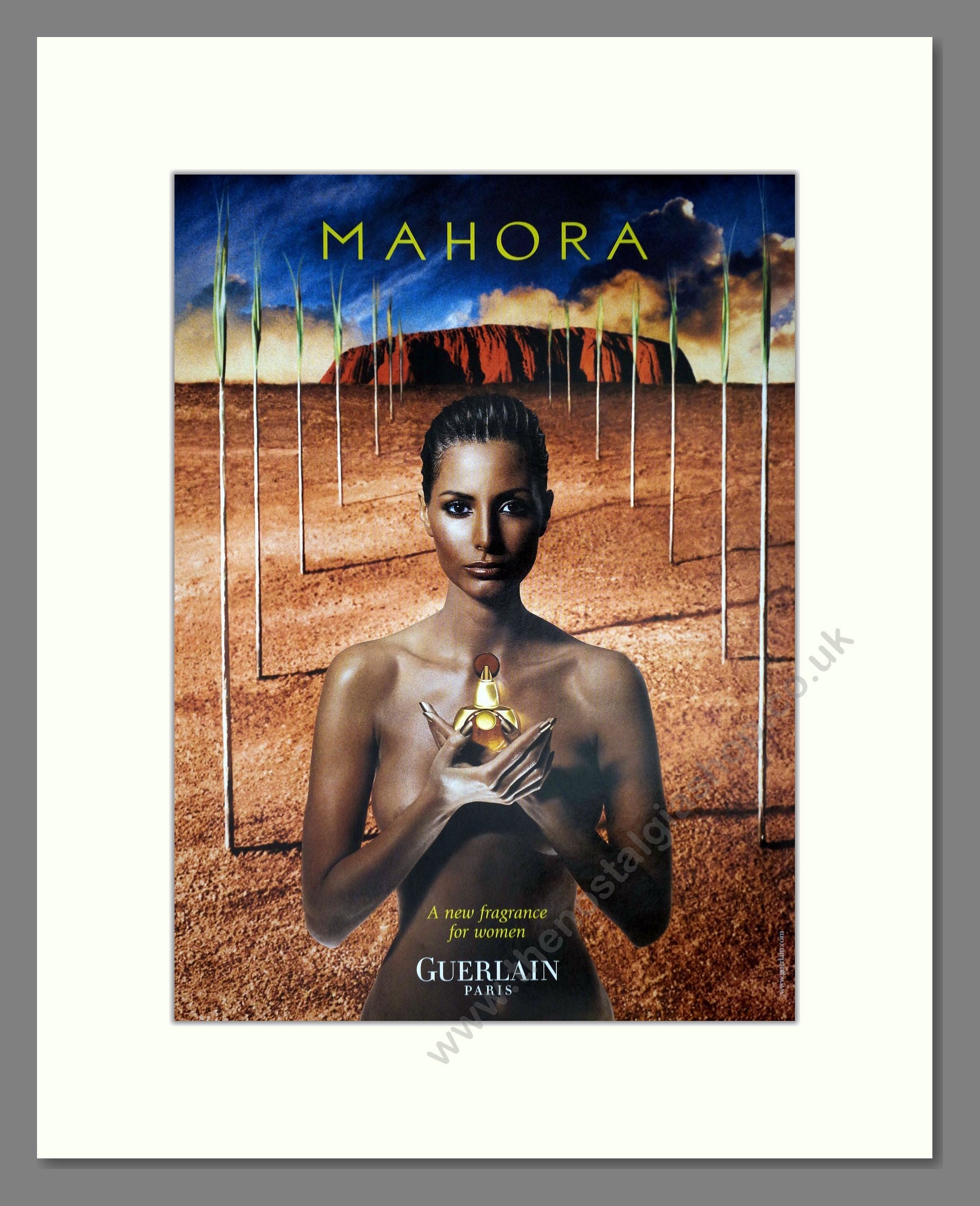 Guerlain - Mahora. Vintage Advert 2001 (ref AD66147)