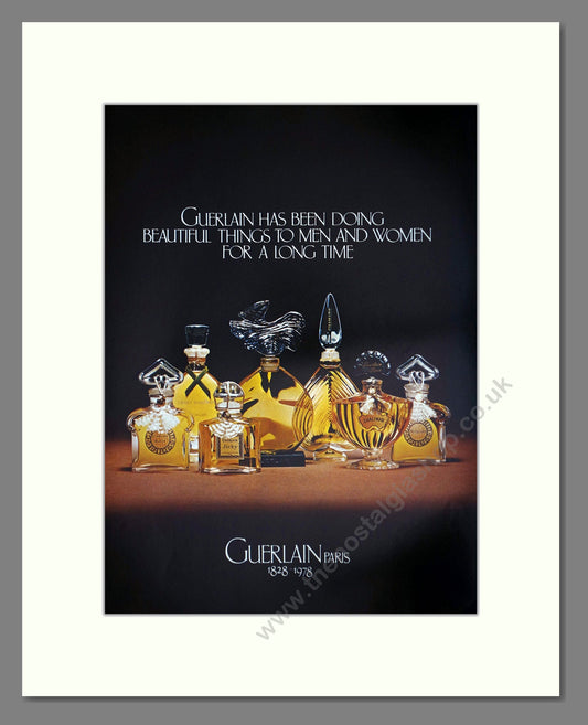 Guerlain - Various Toiletries. Vintage Advert 1977 (ref AD66150)