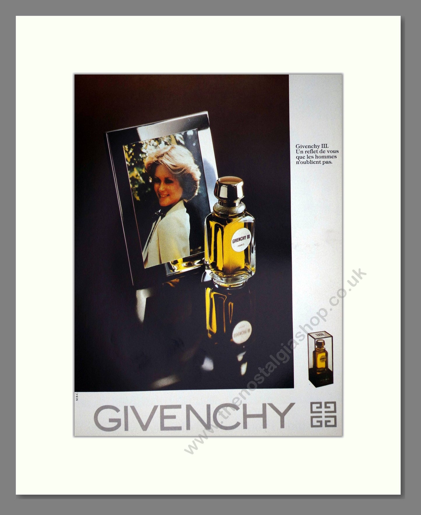 Givenchy - Givenchy III. Vintage Advert 1977 (ref AD66168)