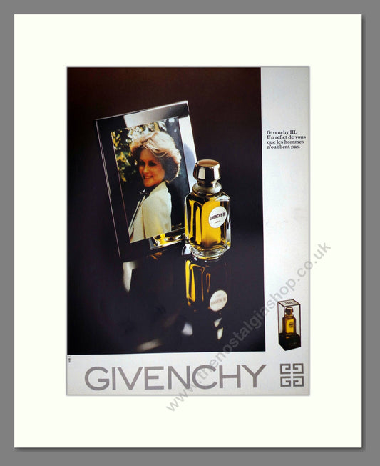 Givenchy - Givenchy III. Vintage Advert 1977 (ref AD66168)