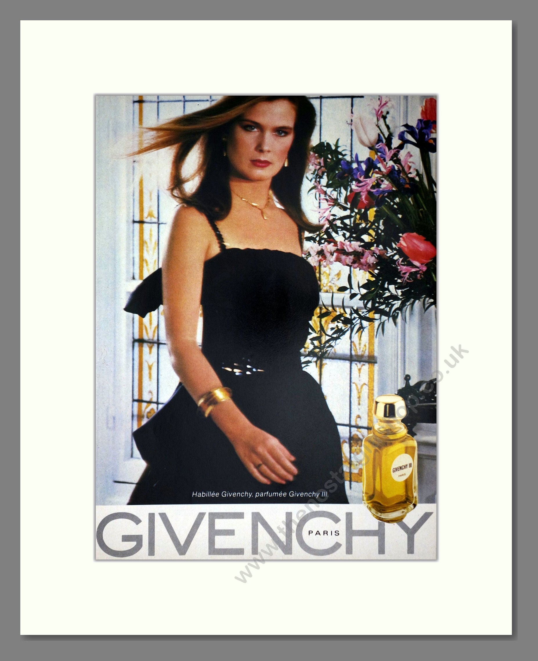 Givenchy - Givenchy III. Vintage Advert 1982 (ref AD66169)