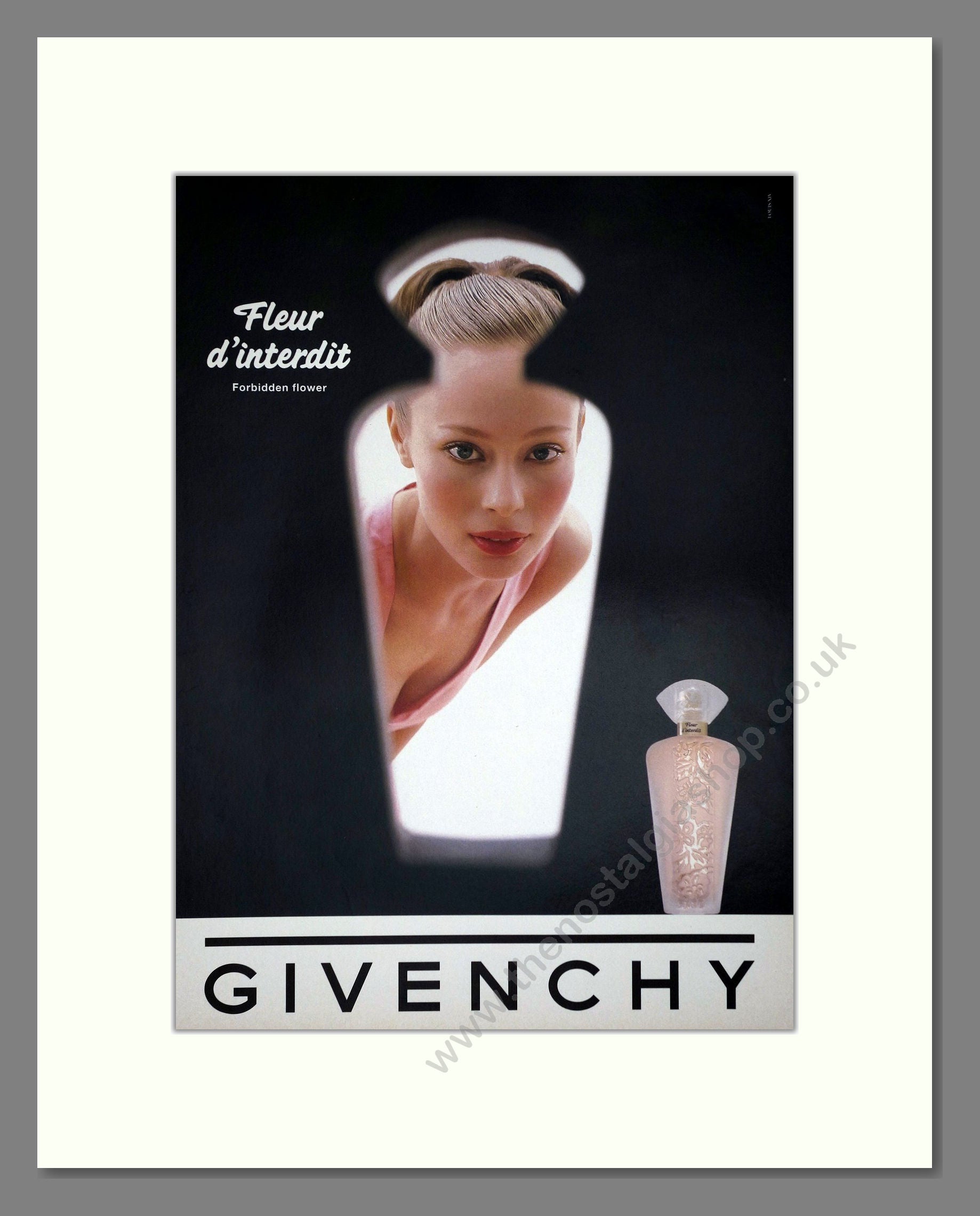 Givenchy - Fleur D'Interdit. Vintage Advert 1995 (ref AD66174)