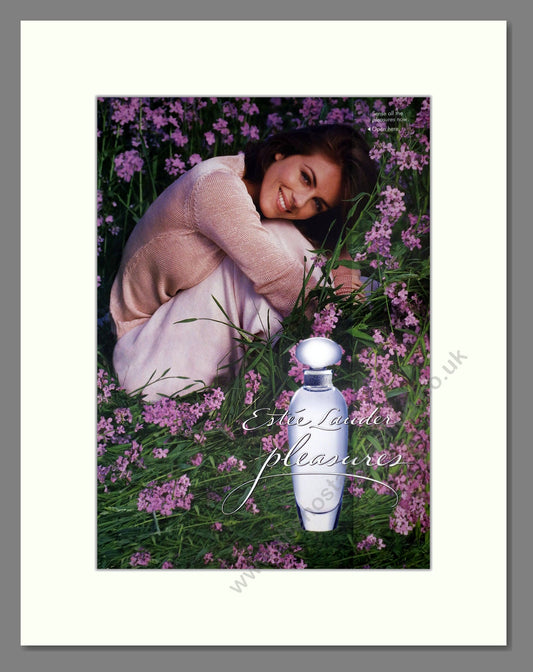 Estee Lauder - Pleasures. Vintage Advert 1997 (ref AD66183)