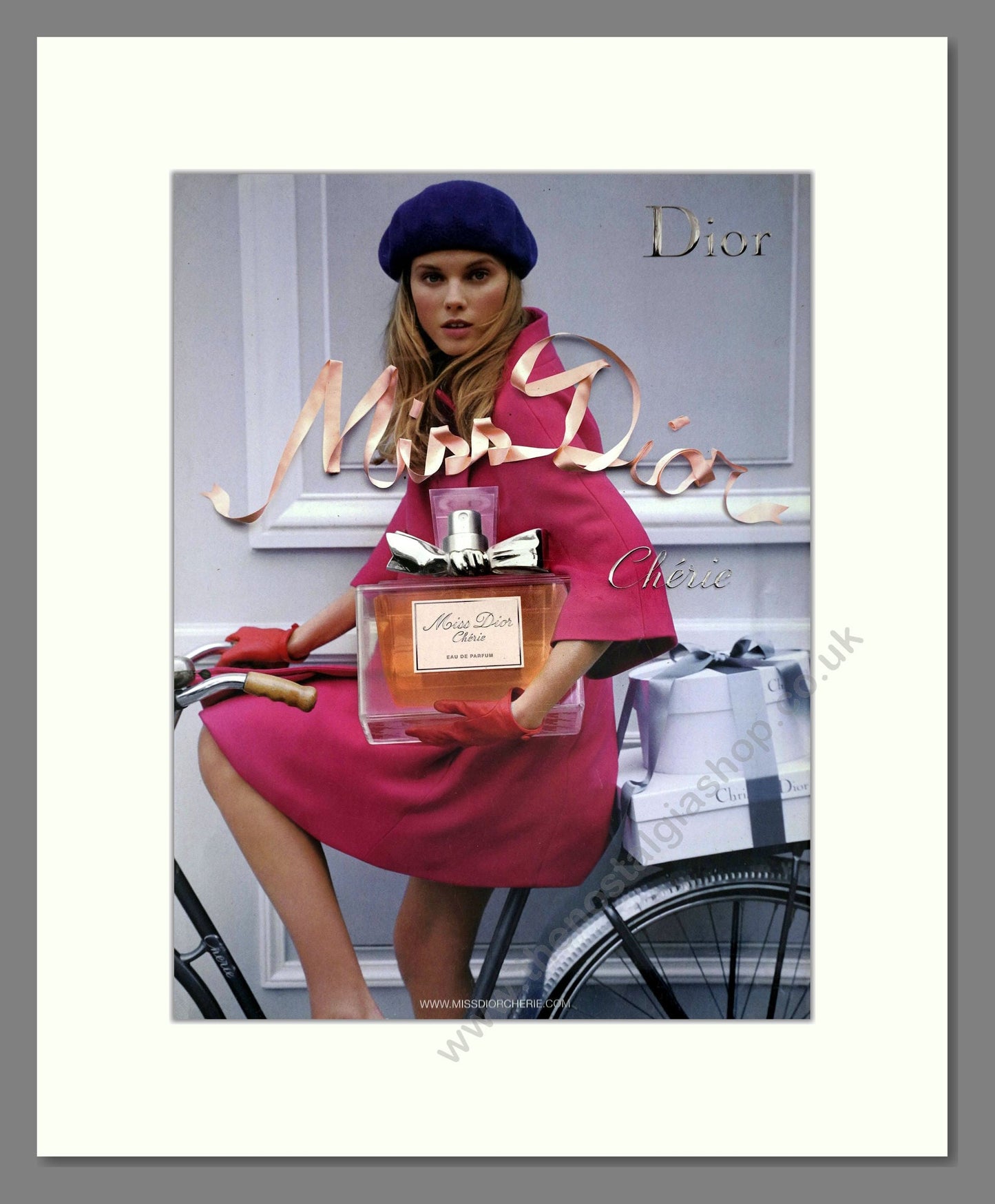 Dior - Miss Dior Cherie. Vintage Advert 2010 (ref AD66202)