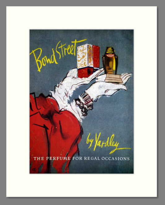 Yardley - Bond Street. Vintage Advert 1953 (ref AD66203)