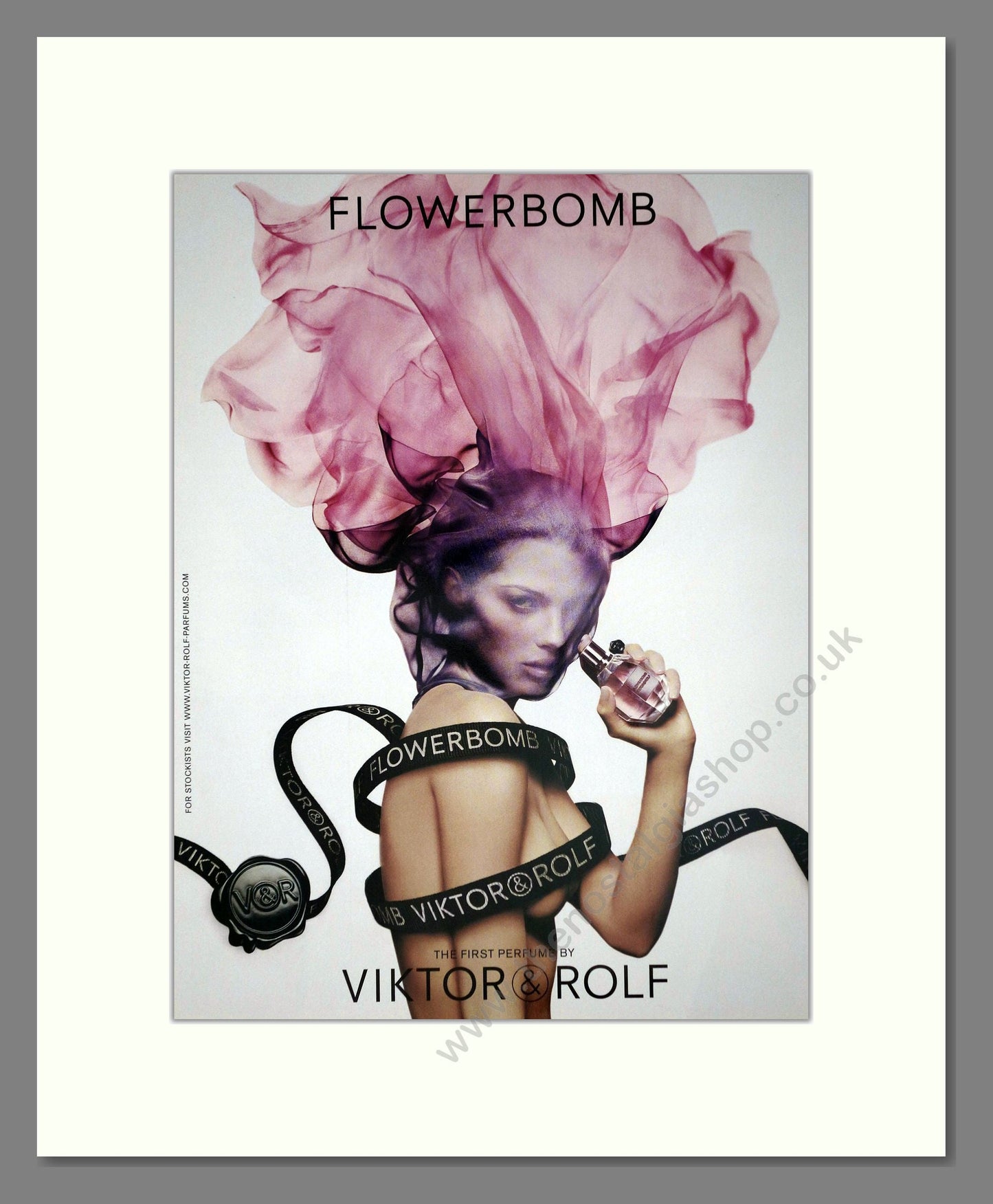 Viktor Rolf - Flowerbomb. Vintage Advert 2009 (ref AD66252)