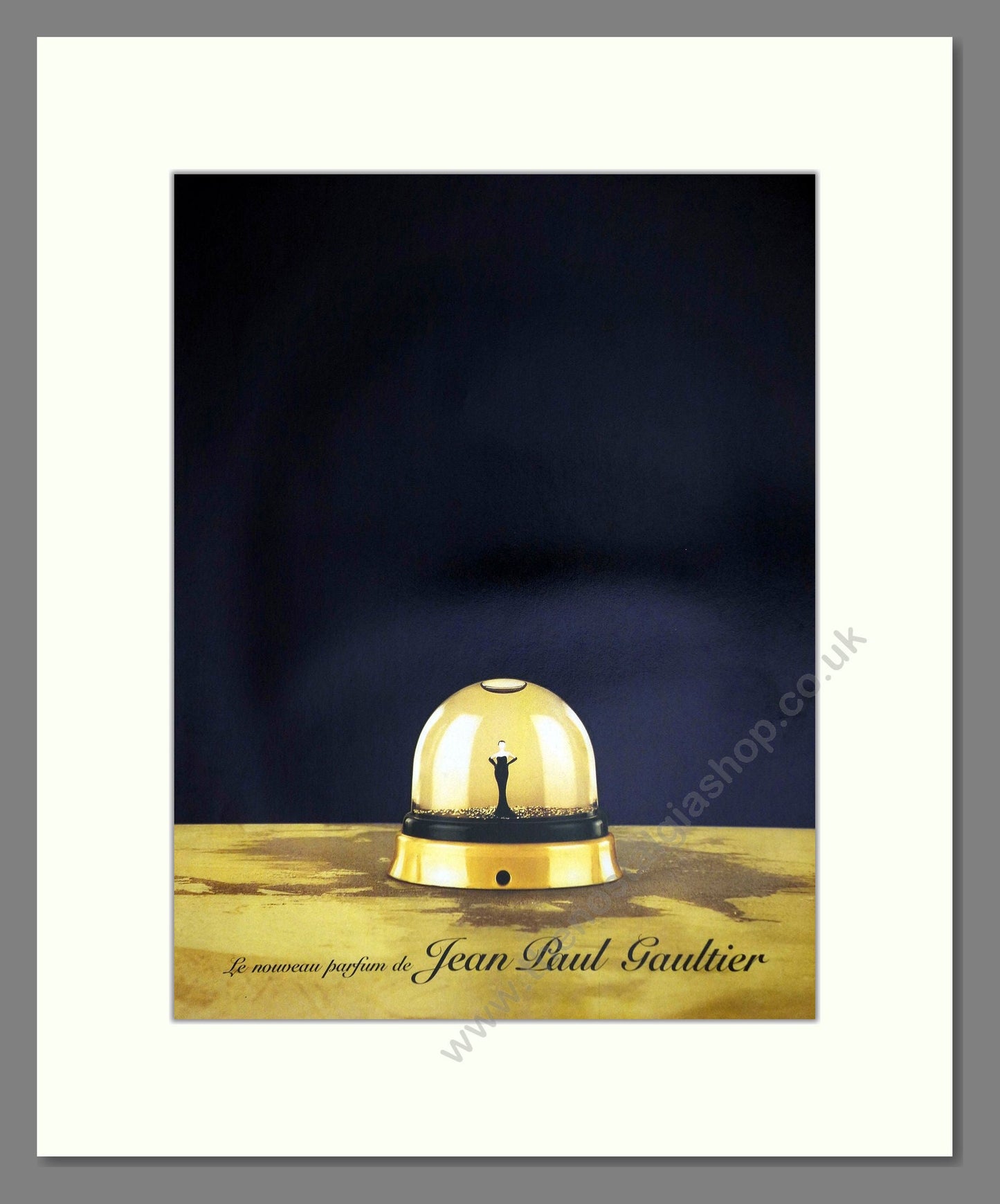 Jean Paul Gaultier - Fragile (Double Advert). Vintage Advert 2000 (ref AD66268)