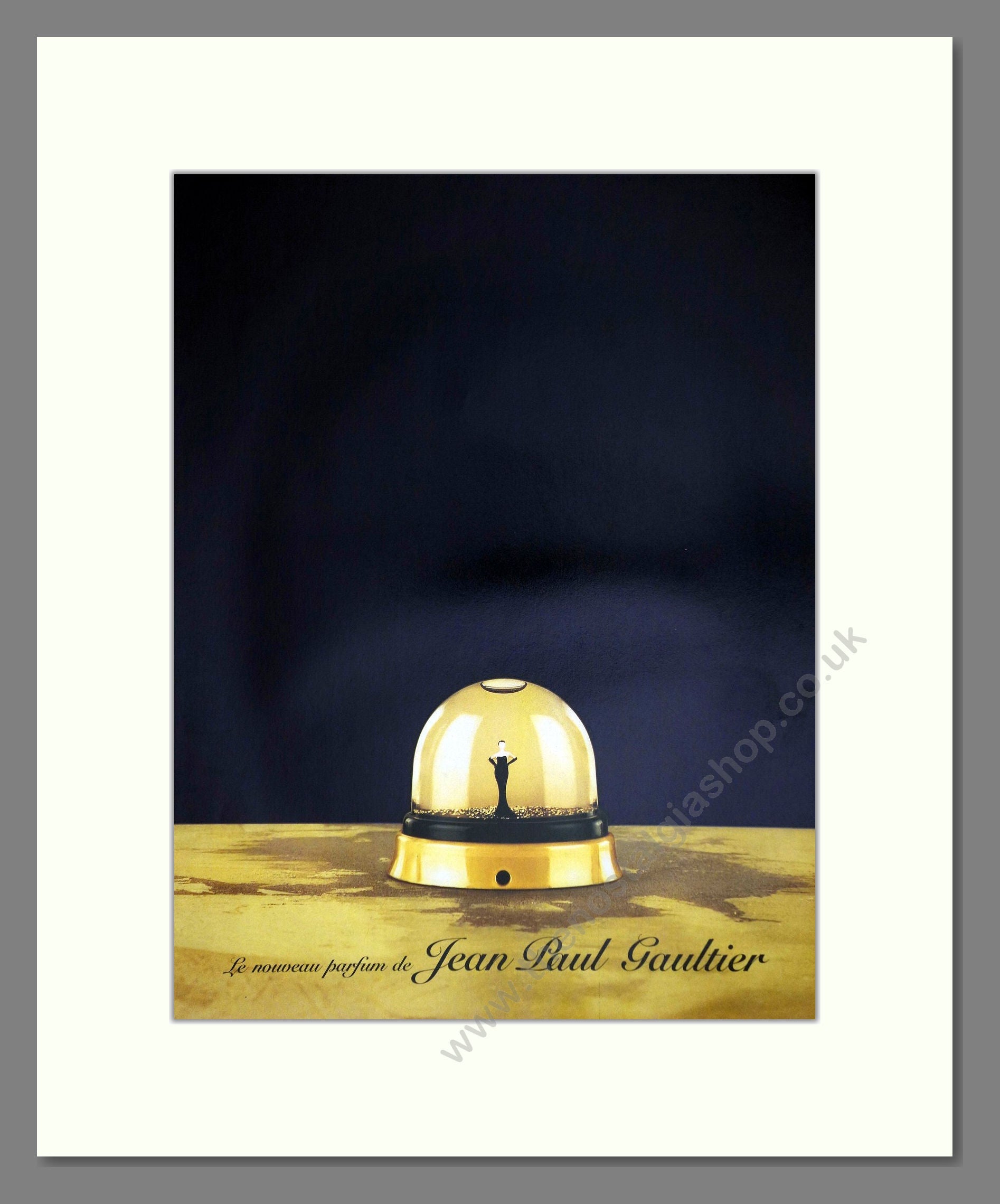 Jean Paul Gaultier - Fragile (Double Advert). Vintage Advert 2000 (ref AD66268)