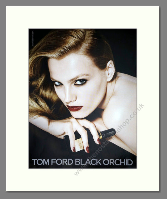 Tom Ford - Black Orchid. Vintage Advert 2010 (ref AD66280)