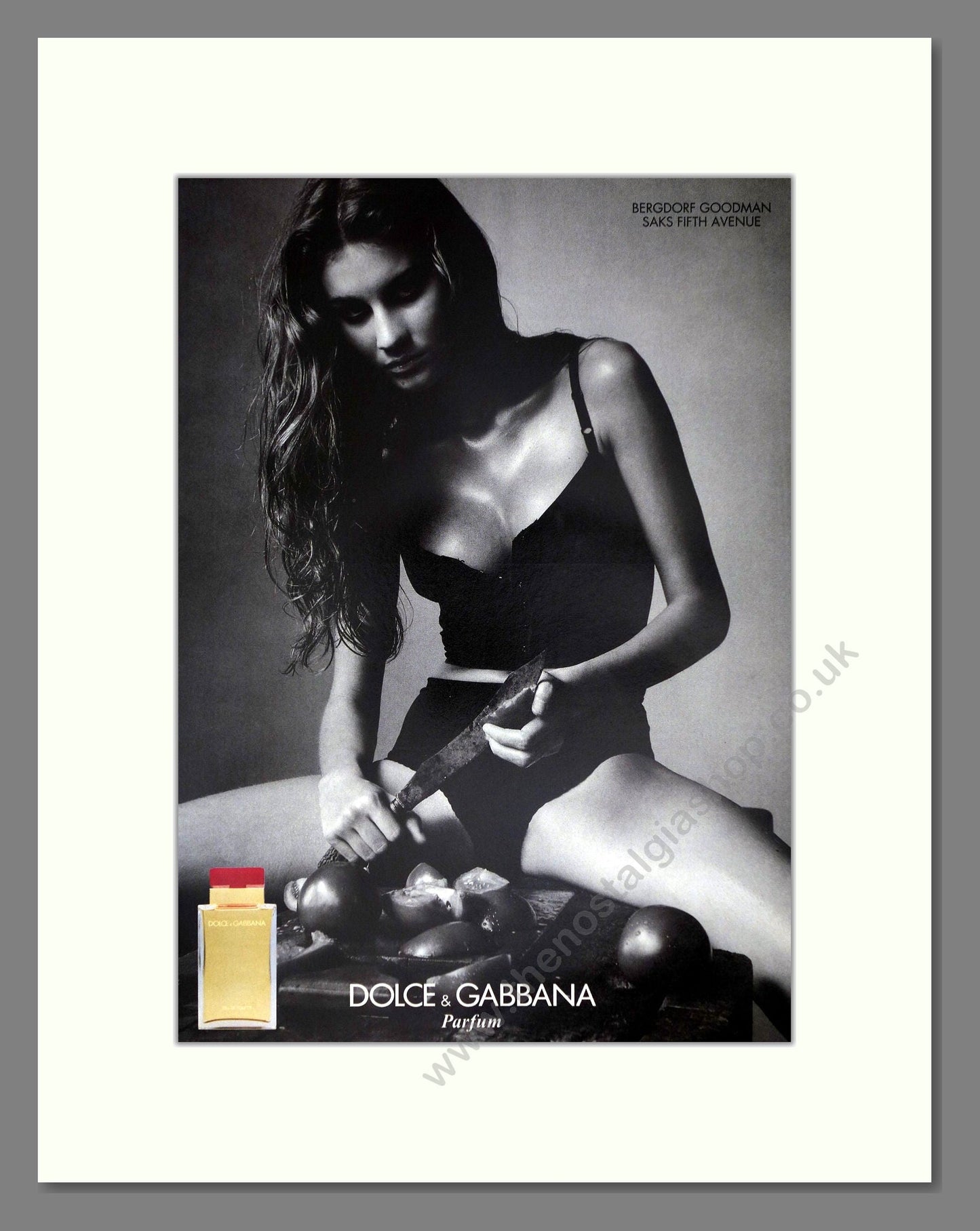 Dolce And Gabbana - Parfums. Vintage Advert 1999 (ref AD66283)