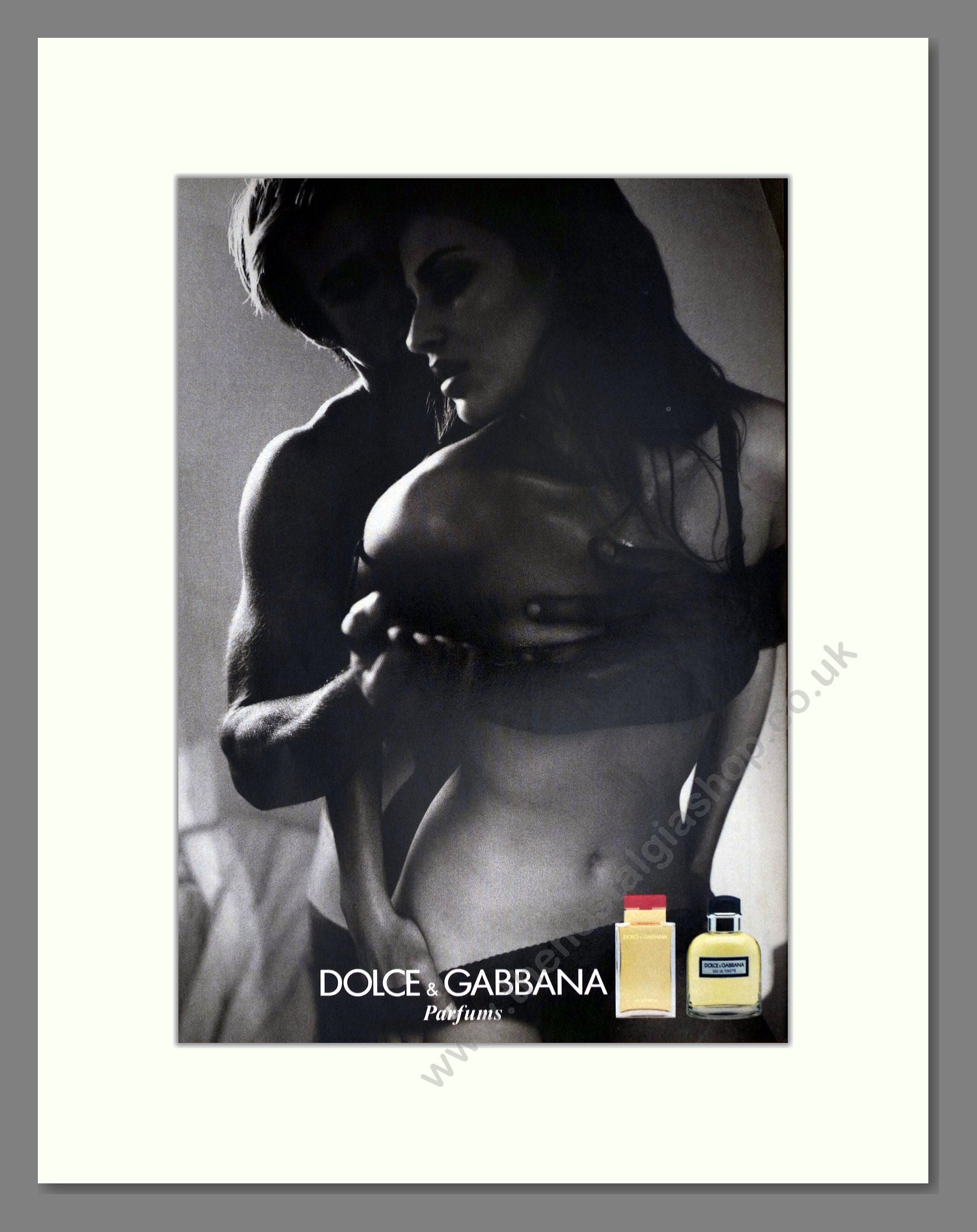 Dolce And Gabbana - Parfums. Vintage Advert 2001 (ref AD66284)