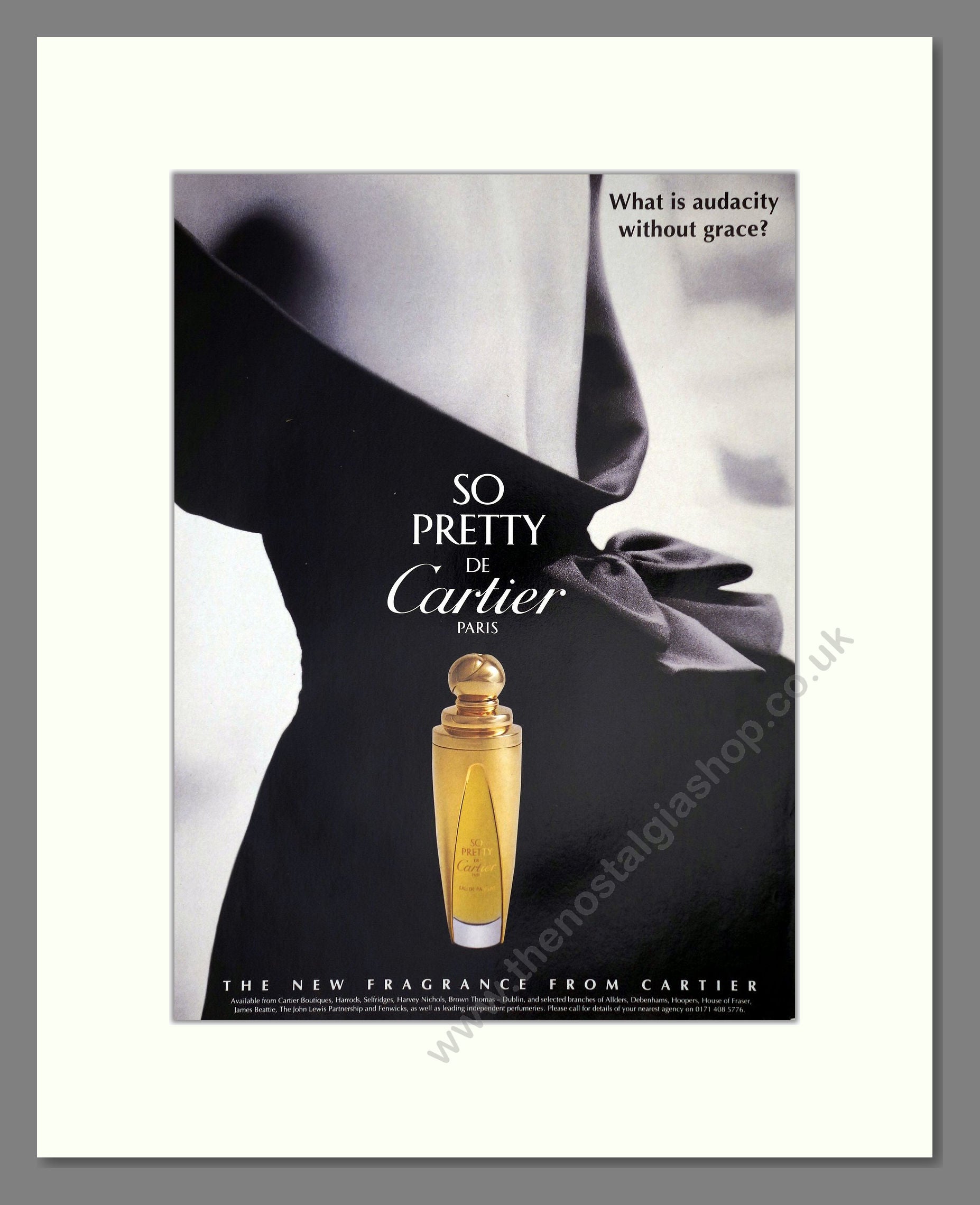 Cartier - So Pretty. Vintage Advert 1996 (ref AD66288)