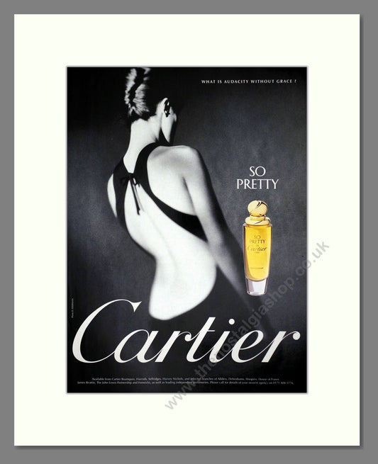 Cartier - So Pretty. Vintage Advert 1998 (ref AD66289)