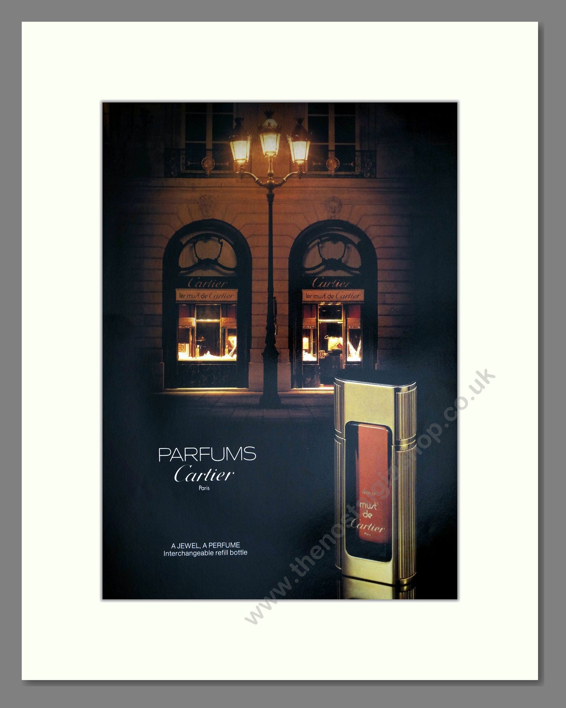 Cartier - Parfums. Vintage Advert 1984 (ref AD66290)