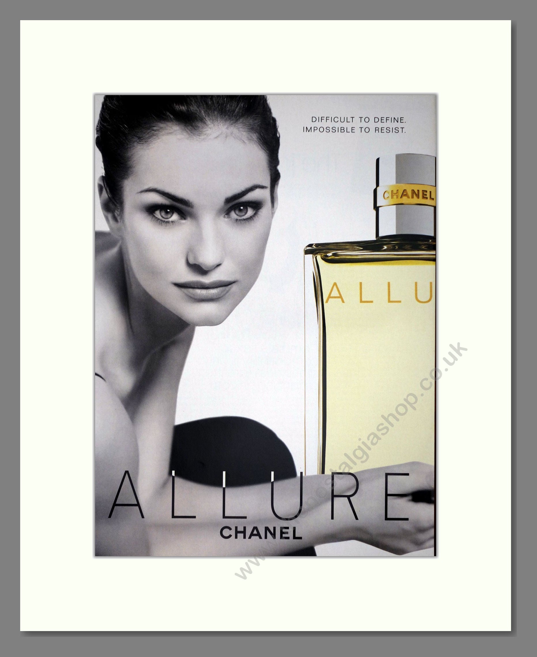 Chanel - Allure. Vintage Advert 1998 (ref AD66303)