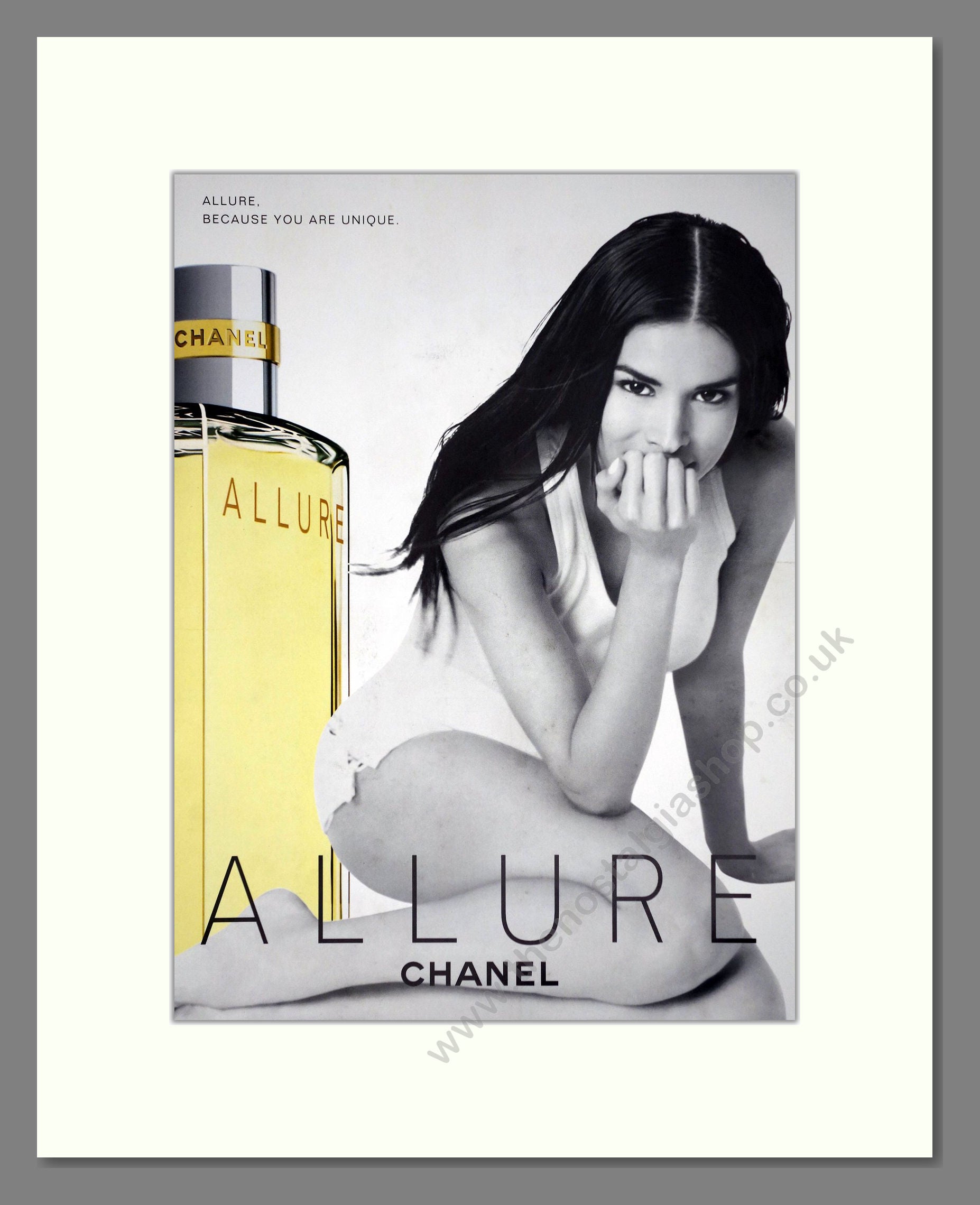 Chanel - Allure. Vintage Advert 1998 (ref AD66305)
