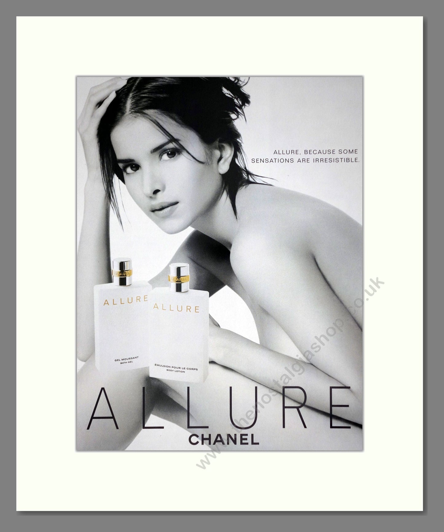 Chanel - Allure. Vintage Advert 1998 (ref AD66308)