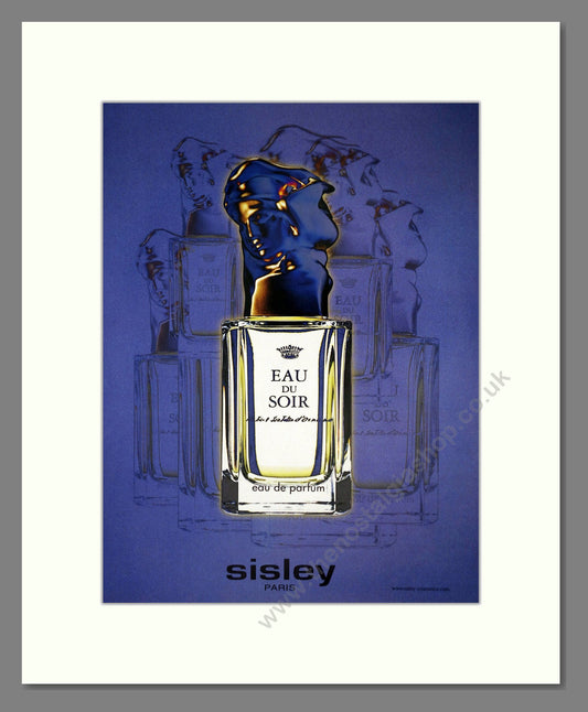Sisley - Eau De Soir. Vintage Advert 2005 (ref AD66314)