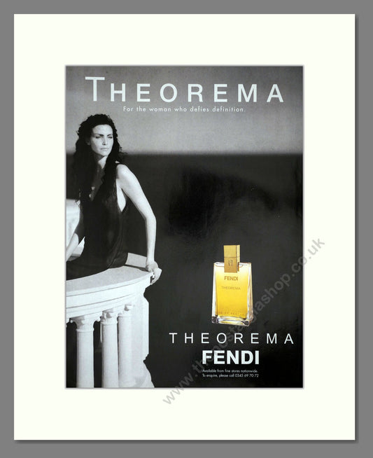 Fendi - Theorema. Vintage Advert 2000 (ref AD66322)