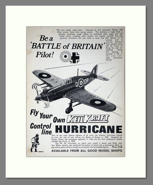 KeilKraft - Hurricane. Vintage Advert 1971 (ref AD65968)