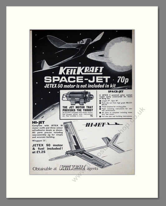 KeilKraft - Space-Jet. Vintage Advert 1971 (ref AD65969)