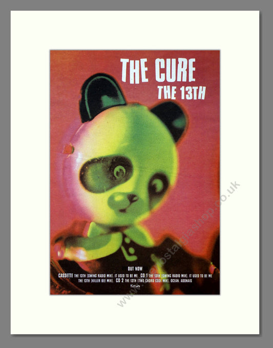 Cure (The) - The 13th. Vintage Advert 1996 (ref AD66344)