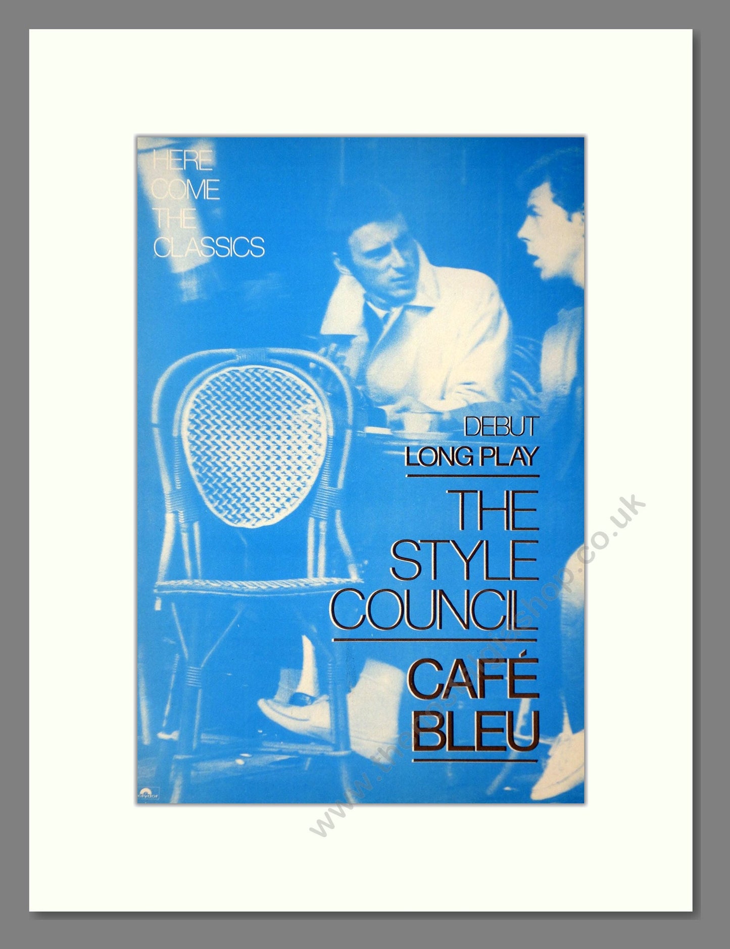 Style Council (The) - Café Bleu. Vintage Advert 1984 (ref AD66362)