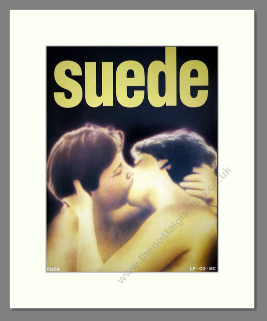 Suede - Nude. Vintage Advert 1993 (ref AD66375)