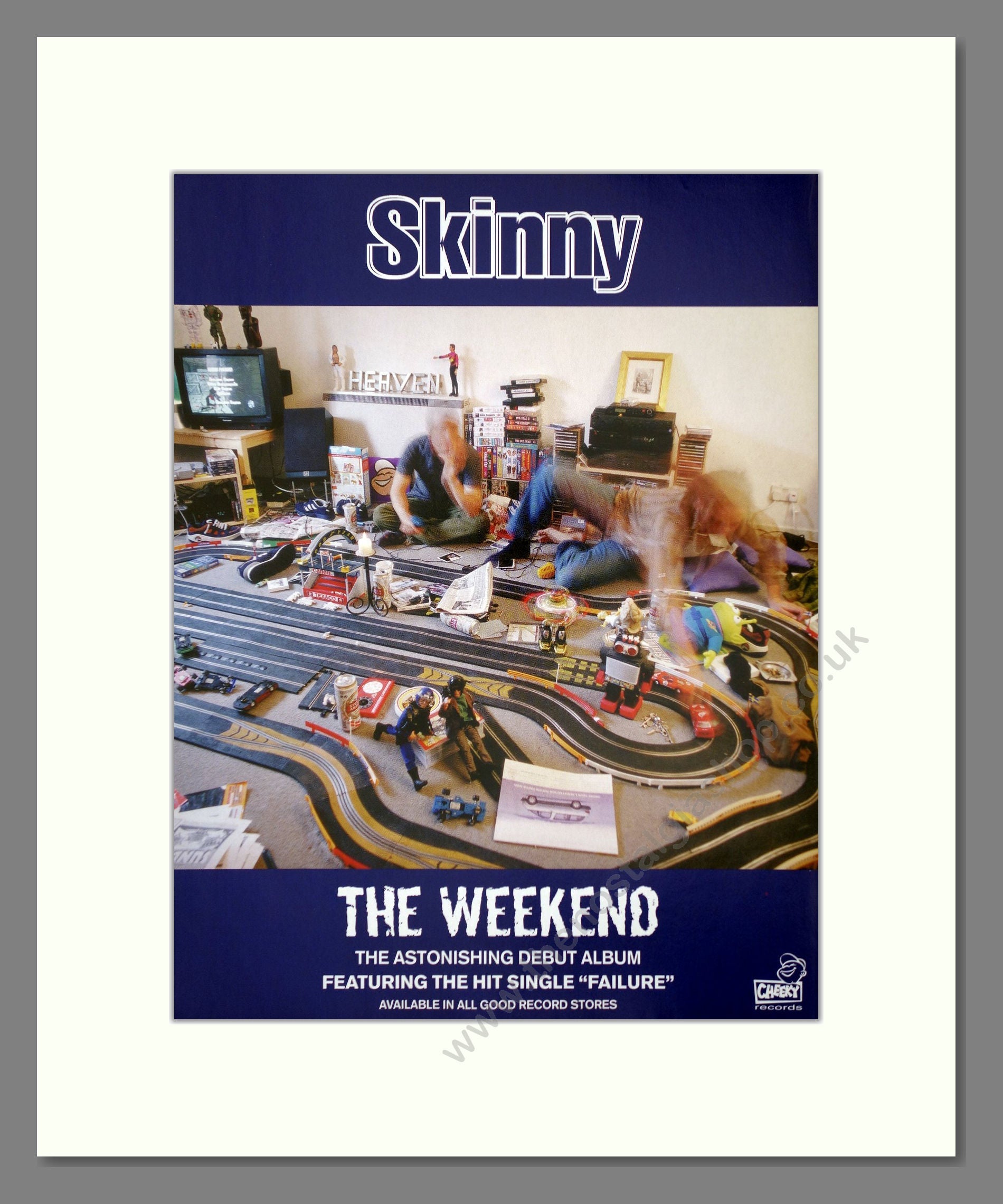 Skinny - The Weekend. Vintage Advert 1998 (ref AD66401)