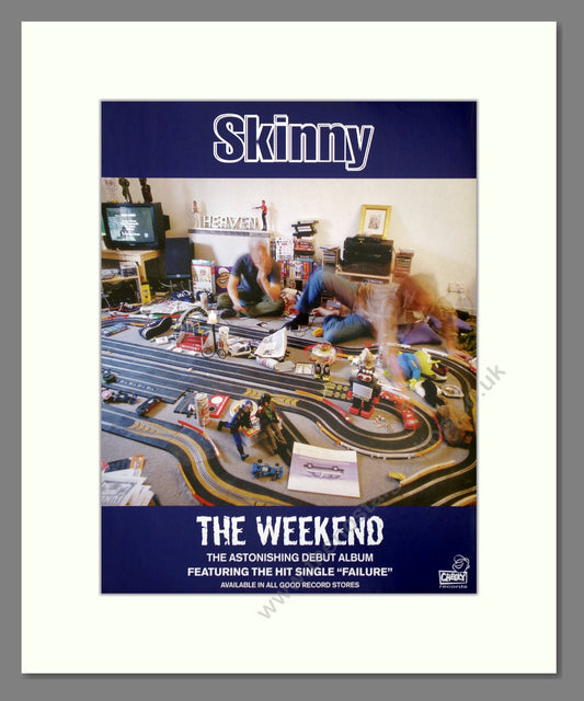 Skinny - The Weekend. Vintage Advert 1998 (ref AD66401)
