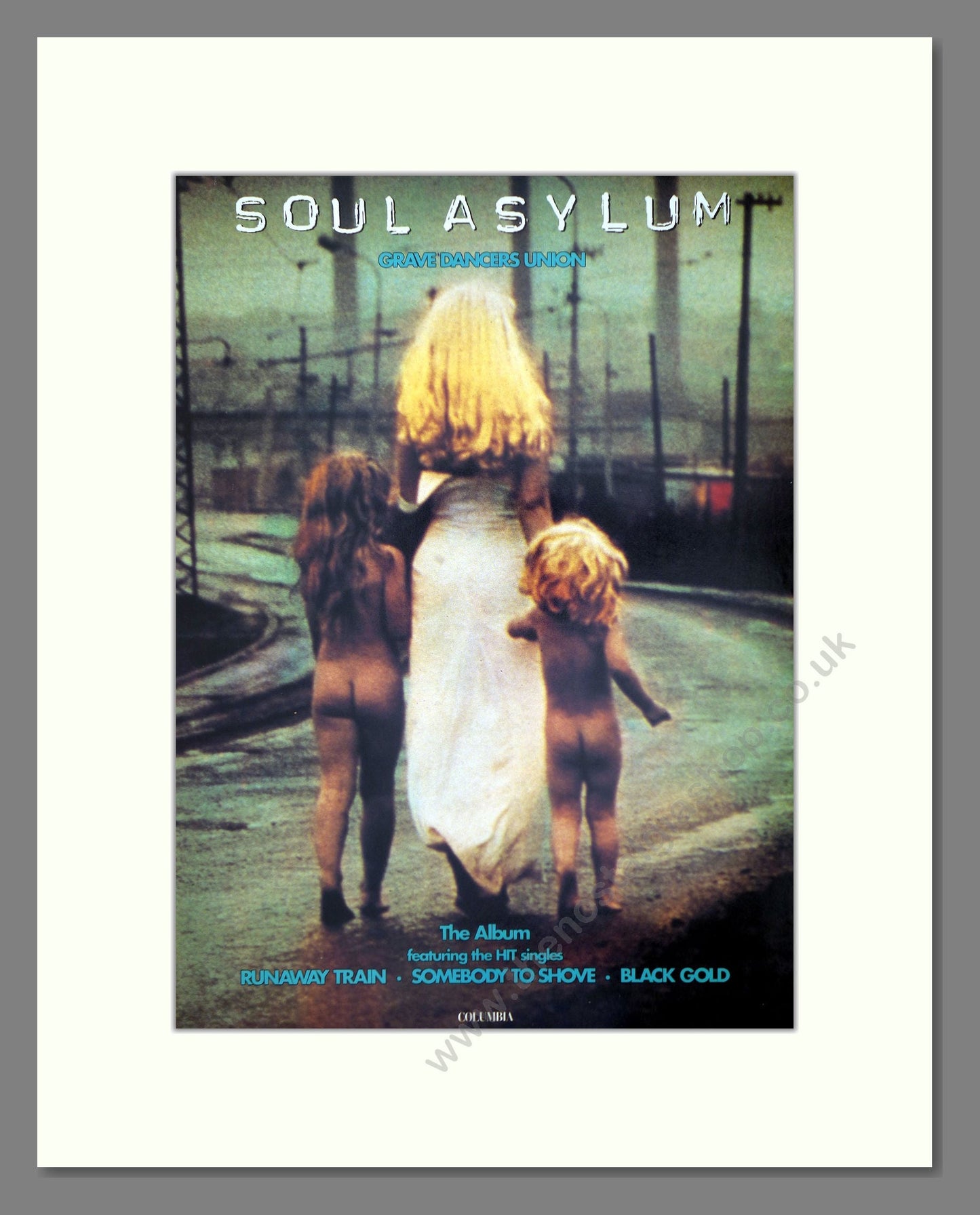 Soul Asylum - Grave Dancers Union. Vintage Advert 1993 (ref AD66405)