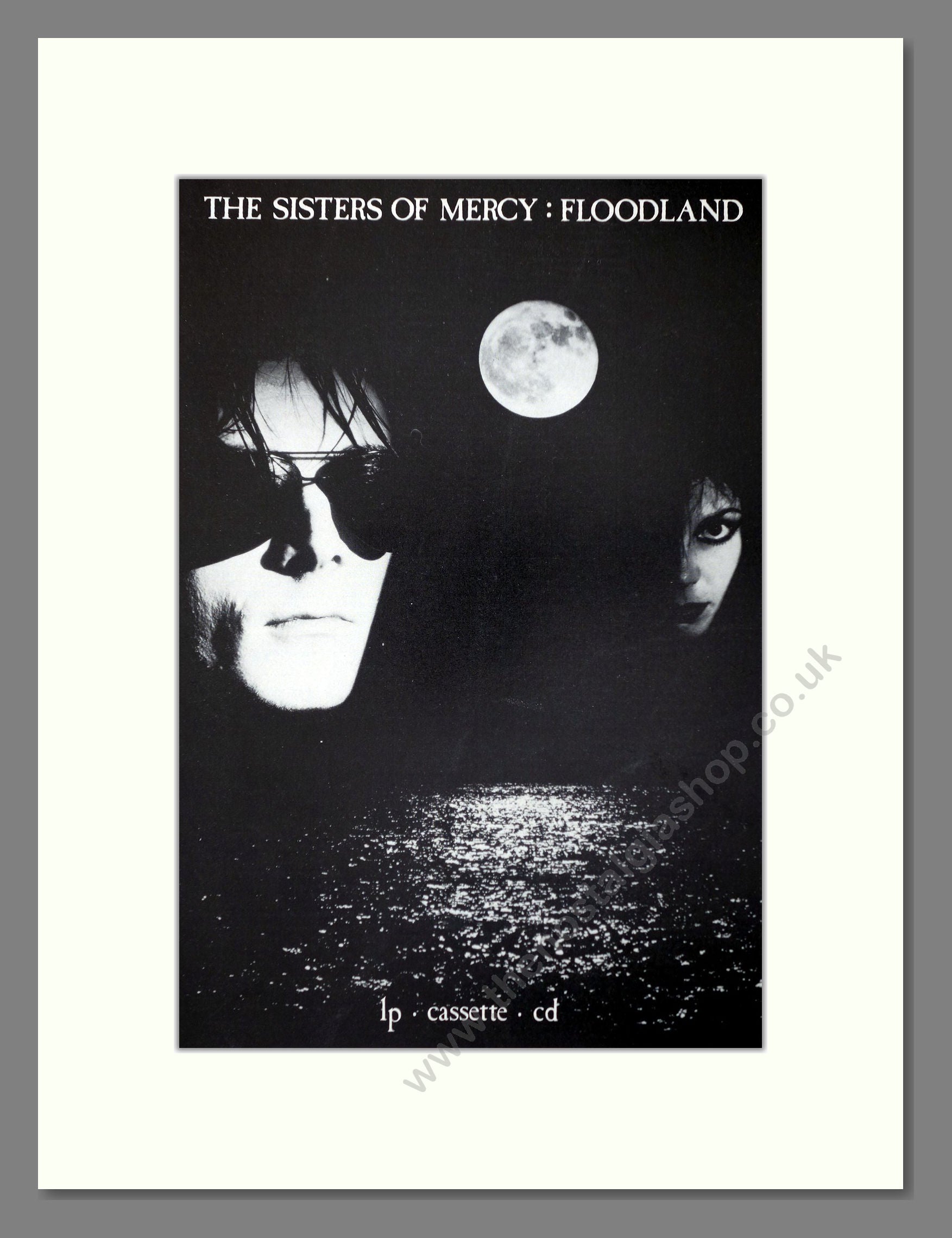 Sisters Of Mercy (The) - Floodland. Vintage Advert 1987 (ref AD66406)