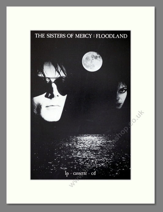 Sisters Of Mercy (The) - Floodland. Vintage Advert 1987 (ref AD66406)