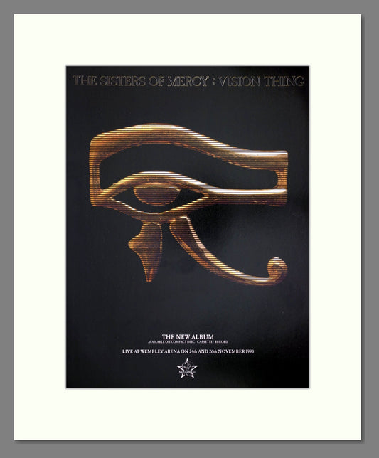 Sisters Of Mercy (The) - Vision Thing. Vintage Advert 1990 (ref AD66408)